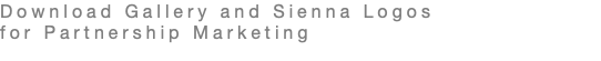 Download Gallery and Sienna Logos for Partnership Marketing